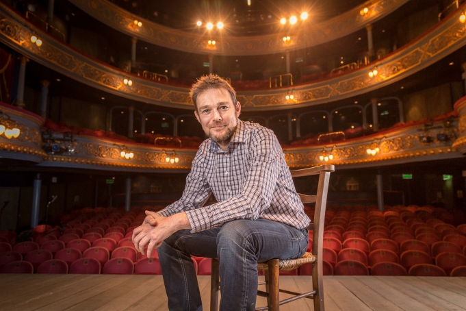 David Greig Artistic Director of The Lyceum. Photo credit Aly Wight