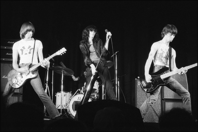 RConcert by the touring Ramones at the New Yorker Theater 1976 credit Plismo