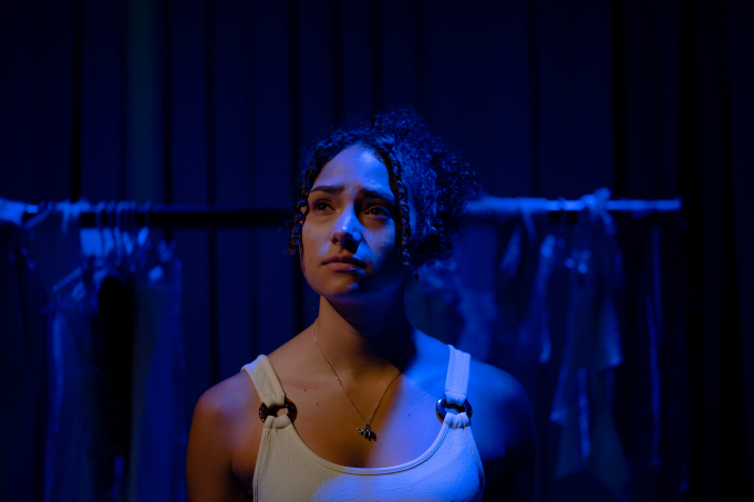 Image from theatre production Blue beneath my skin