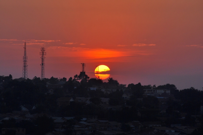 Kampala sunset