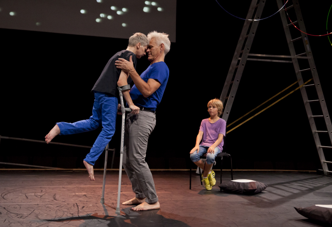 Claire Cunninghams The Way You Look at me Tonight at Southbank Centres Unlimited Festival. Photo by Rachel Cherry 5