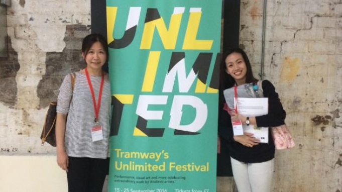 Indonesian delegates at Unlimited Festival Glasgow