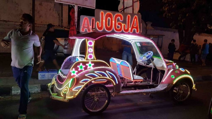 Caglar Kimyoncu Jogja fun car